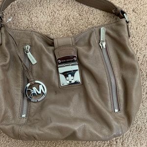 Taupe Michael Kors purse